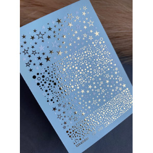 Vodolepky na nechty Color And Foil 053