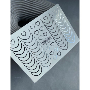 Vodolepky na nechty Color And Foil 259