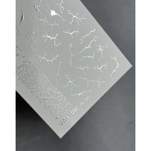 Vodolepky na nechty Folia FG 181 silver Vodolepky na nechty Folia FG 181 silver