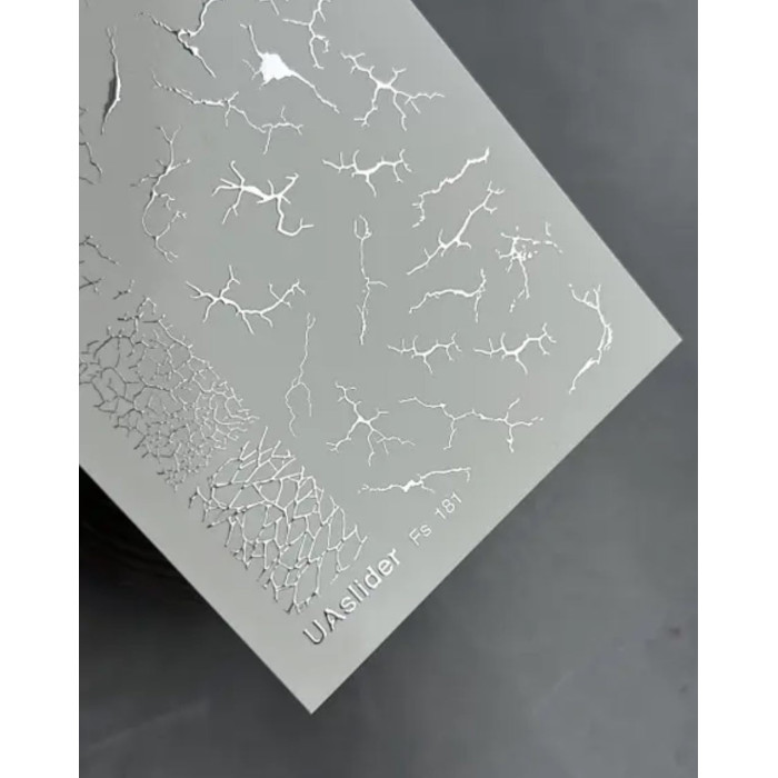 Vodolepky na nechty Folia FG 181 silver Vodolepky na nechty Folia FG 181 silver