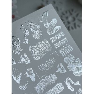 Vodolepky na nechty Folia FG 186 silver Vodolepky na nechty Folia FG 186 silver