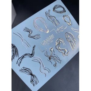Vodolepky na nechty Color And Foil 189