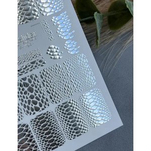 Vodolepky na nechty Folia FG 195 silver Vodolepky na nechty Folia FG 195 silver
