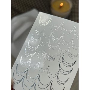 Vodolepky na nechty Folia FG 218 silver