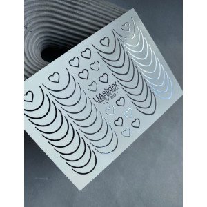 Vodolepky na nechty Color And Foil 259