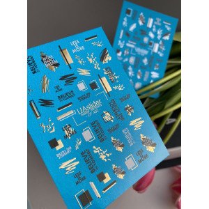 Vodolepky na nechty Color And Foil 452