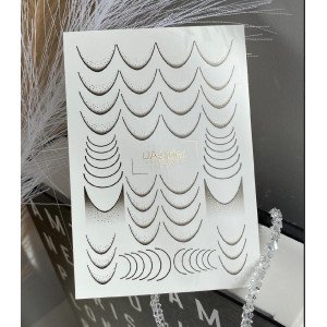 Vodolepky na nechty Color And Foil 571