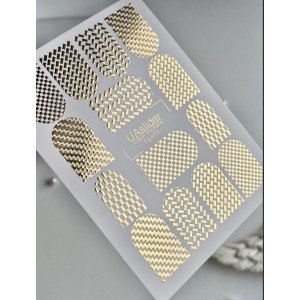 Vodolepky na nechty Folia FG 013 gold
