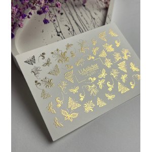 Vodolepky na nechty Folia FG 017 gold Vodolepky na nechty Folia FG 017 gold