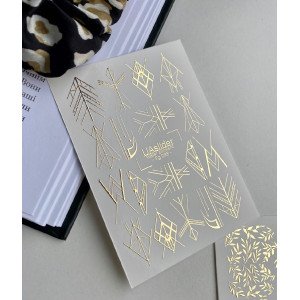 Vodolepky na nechty Folia FG 028 gold Vodolepky na nechty Folia FG 028 gold