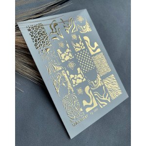 Vodolepky na nechty Folia FG 080 gold