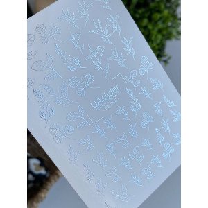 Vodolepky na nechty Folia FS 266 silver