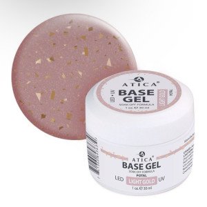 Atica cover base Light Gold, 30 ml Atica cover base Light Gold, 30 ml