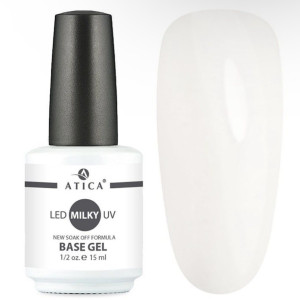 Atica cover base Milky, 15ml Atica cover base Milky, 15ml