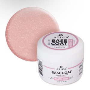 Atica cover base Pastel Rose, 30ml Atica cover base Pastel Rose, 30ml
