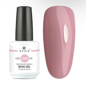 Atica cover base Pink, 15ml Atica cover base Pink, 15ml