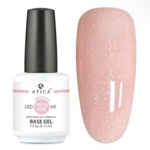 Atica cover base Pastel Rose, 15ml Atica cover base Pastel Rose, 15ml