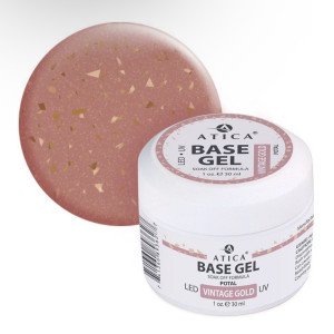 Atica cover base Vintage Gold, 30ml Atica cover base Vintage Gold, 30ml