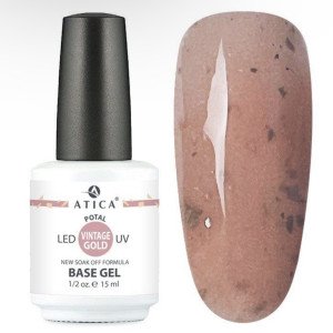 Atica cover base Vintage Gold, 15ml Atica cover base Vintage Gold, 15ml