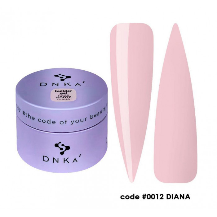Builder gel DNKA 0012 Diana, 30 ml Builder gel DNKA 0012 Diana, 30 ml