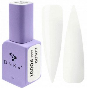 Gel lak DNKA color #001, 12 ml Gel lak DNKA color #001, 12 ml
