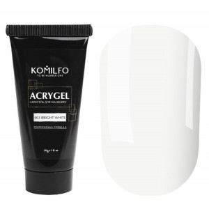 Komilfo Acrygel Brights White 003, 30 g