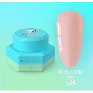 Гель для нарощування Builder Gel №58, 15ml