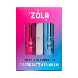 ZOLA Sada na lamináciu obočia a rias ZOLA BROW&LASH LAMINATION CLASSIC SYSTEM COLOR LAB