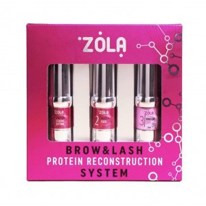ZOLA LASH & BROW PROTEIN RECONSTRUCTION SYSTEM - SADA NA LAMINÁCIU OBOČIA A RIAS